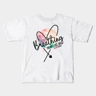 F.S.Fitzgerald's dreaming quote design Kids T-Shirt